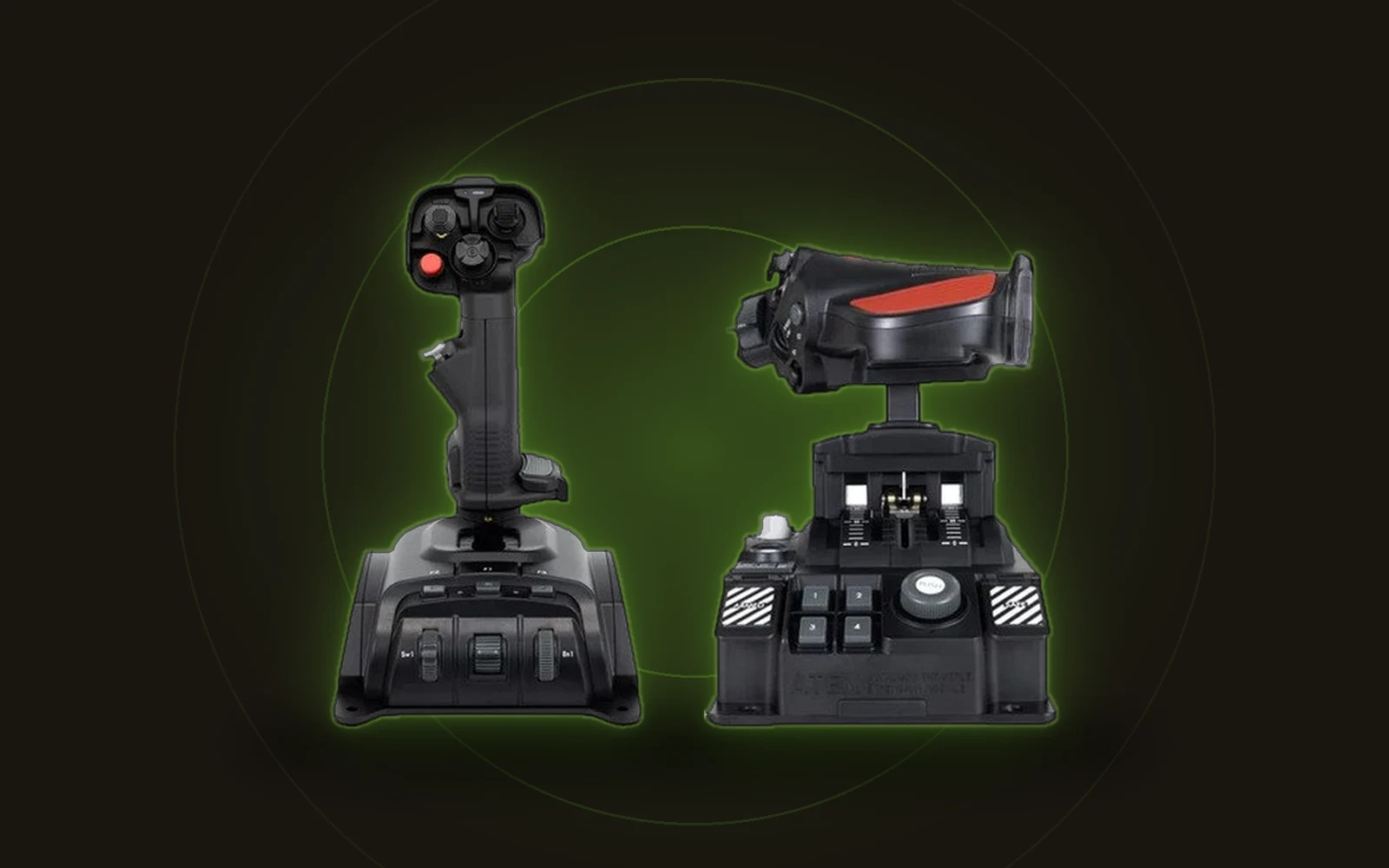 VKB Gladiator botkormány és STECS Space Throttle System Mini gázkar