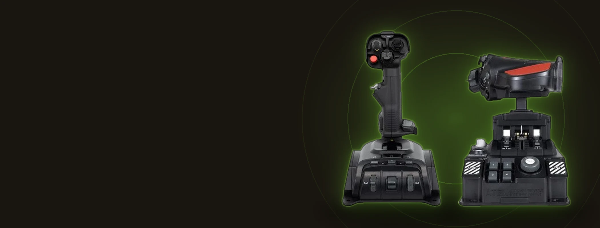 VKB Gladiator botkormány és STECS Space Throttle System Mini gázkar
